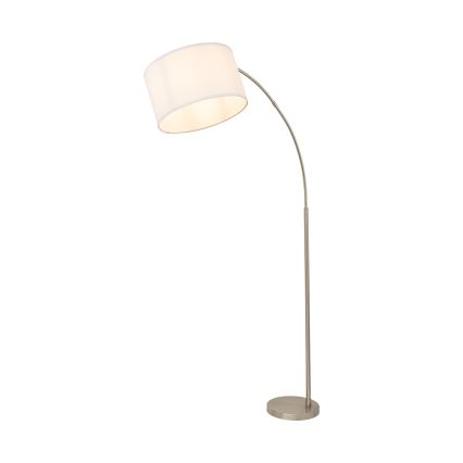 Lampadar ZENITH 1xE27/15W/230V crom mat/alb
