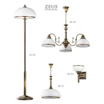 Lampadar ZEUS 2xE27/60W/230V Jupiter 627 ZU P