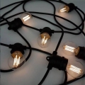 Lanț decorativ de exterior MIMOSA 10xE27/1,3W/230V IP44 10 m