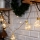 Lanț LED decorativ 10xLED/3xAA 1,8m alb cald Brilagi