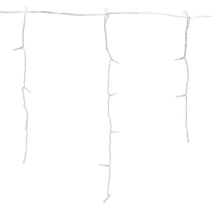 Lanț LED decorativ de exterior Aigostar 75xLED/6W/230V 15x0,6m IP44 alb cald