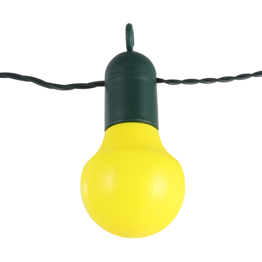 Lanț LED decorativ de exterior 20xLED/0,064W/31V IP44 Eglo