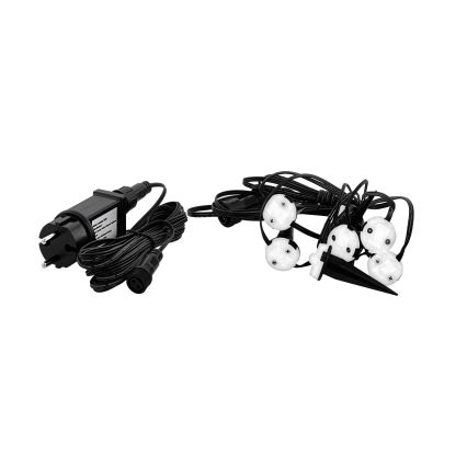 Lanț LED decorativ de exterior SPINETOLI 6xLED IP65 Eglo