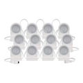 Lanț LED RGBIC+CCT decorativ cu spoturi GoSmart 12xLED/7W/230V 255 cm Wi-Fi Tuya