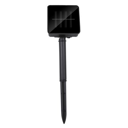 Lanț LED solar Grundig 50xLED/8 funcții 6,9 m alb cald