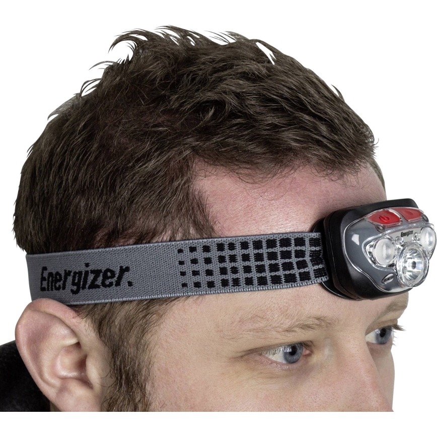 Lanternă frontală LED cu lumină roșie LED/3xAAA IPX4 Energizer