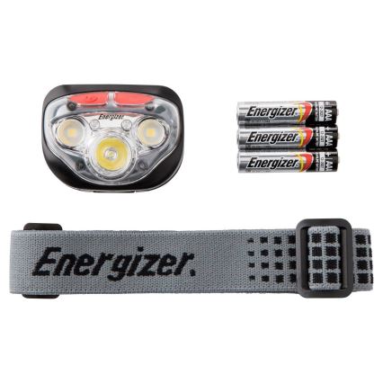 Lanternă frontală LED cu lumină roșie LED/3xAAA IPX4 Energizer