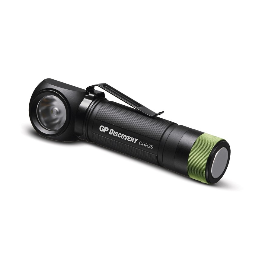 Lanternă frontală LED GP DISCOVERY CHR35 LED/3,7V/2600mAh