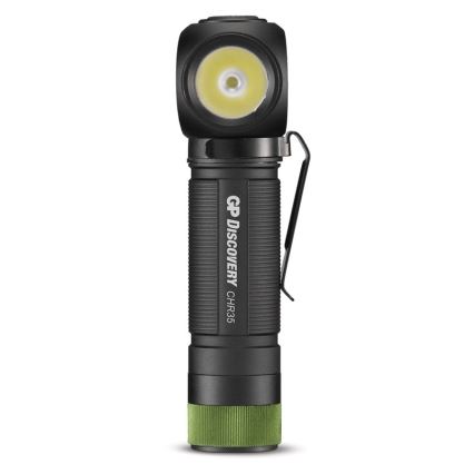 Lanternă frontală LED GP DISCOVERY CHR35 LED/3,7V/2600mAh
