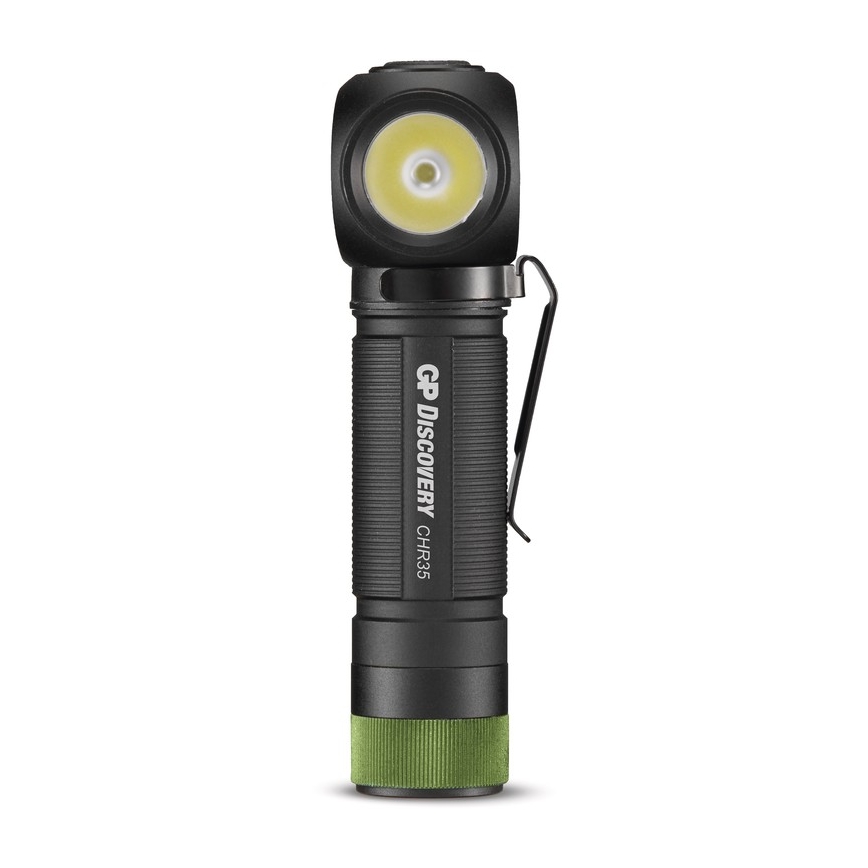 Lanternă frontală LED GP DISCOVERY CHR35 LED/3,7V/2600mAh