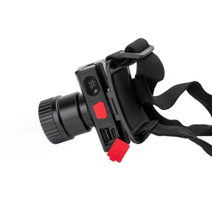 Lanternă frontală LED reîncărcabilă, 1x21700, 1000 lm, 3000 mAh