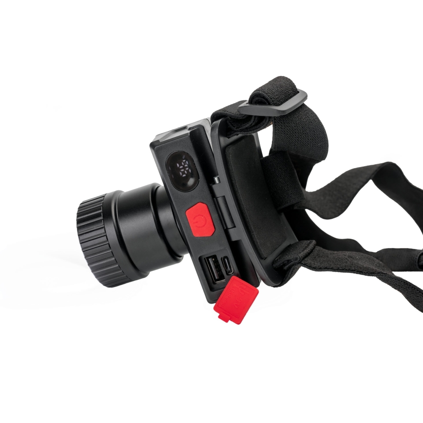 Lanternă frontală LED reîncărcabilă, 1x21700, 1000 lm, 3000 mAh