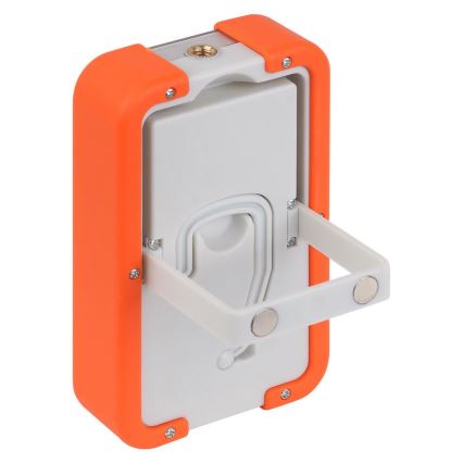 Lanternă frontală LED reîncărcabilă cu acumulator extern FLASHLIGHT LED/4W/5V 3000mAh IPX2