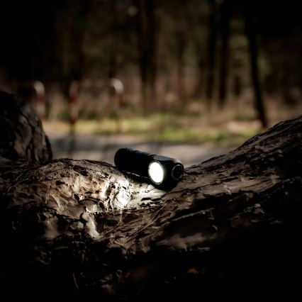 Lanternă frontală LED reîncărcabilă, cu intensitate reglabilă și lumină roșie, 3 în 1, LED/10W/5V IP66 500 lm 800 mAh