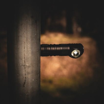 Lanternă frontală LED reîncărcabilă, cu intensitate reglabilă și lumină roșie, 3 în 1, LED/10W/5V IP66 500 lm 800 mAh