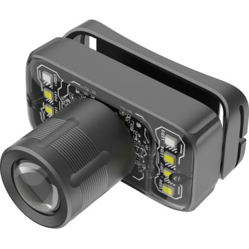 Lanternă frontală LED reîncărcabilă cu reglare a intensității LED/2,1W/5V 500 mAh