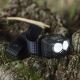 LED Dimmable rechargeable headlamp with sensor 2xLED/5W/5V/3xAAA IP65 500 lm 10,5 h 1200 mAh