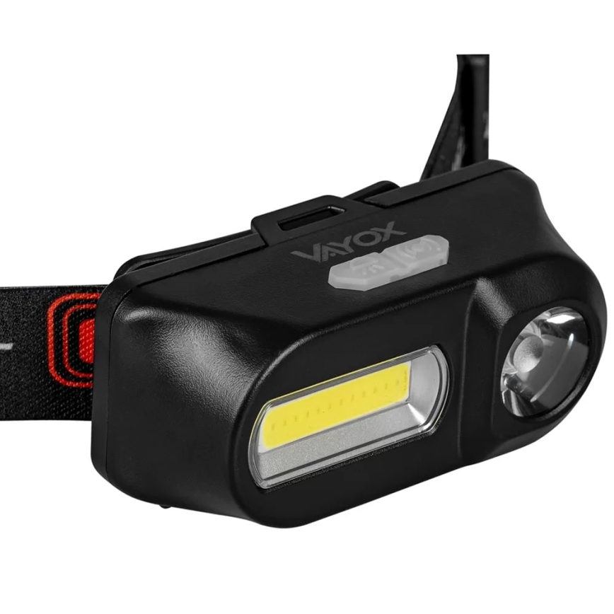 Lanternă frontală LED reîncărcabilă dimabilă 2xLED/5V IP44 210 lm 2000 mAh