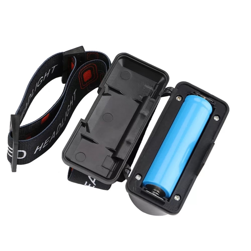 Lanternă frontală LED reîncărcabilă dimabilă 2xLED/5V IP44 210 lm 2000 mAh