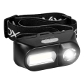 Lanternă frontală LED reîncărcabilă dimabilă 2xLED/5V IPX4 250 lm 2000 mAh