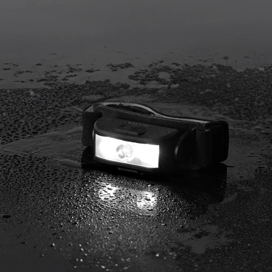 Lanternă frontală LED reîncărcabilă dimabilă 3xLED/5V IPX4 100 lm 1200 mAh