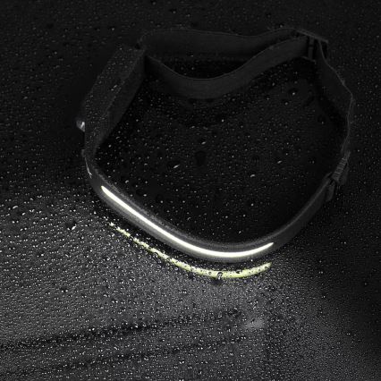 Lanternă frontală LED reîncărcabilă dimabilă cu senzor 2xLED/5V IP44 350 lm 1200 mAh