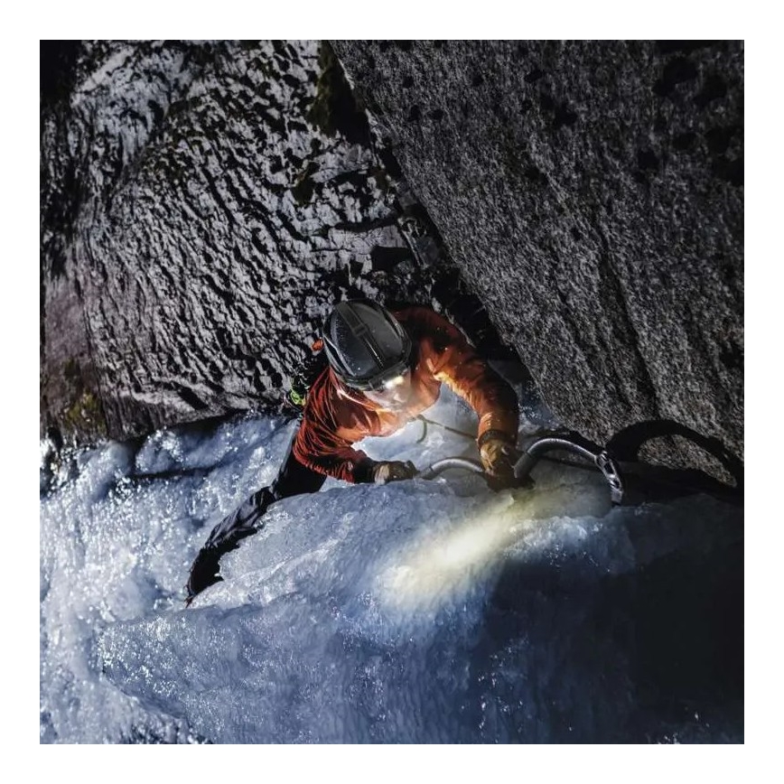 Lanternă frontală LED reîncărcabilă dimabilă GP XPLOR PHR19 LED/1x18650/5V IPX8