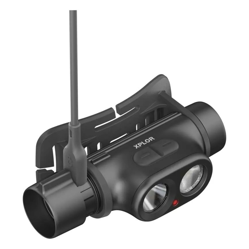 Lanternă frontală LED reîncărcabilă dimabilă GP XPLOR PHR19 LED/1x18650/5V IPX8