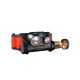 Lanternă frontală LED reîncărcabilă LED/USB IP68 1500 lm 300 h negru/portocaliu Fenix HM65RDTBLC