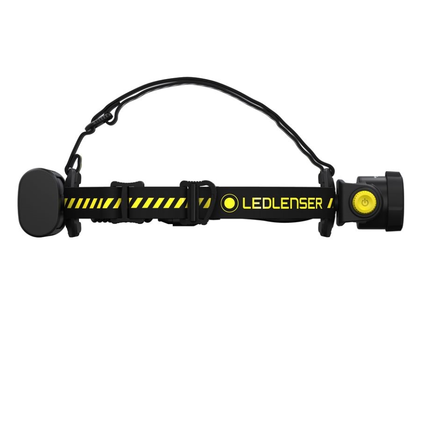 Ledlenser H15R WORK - lanternă frontală reîncărcabilă cu LED, reglabilă, 4800 mAh, IP67, 2500 lm, 70 h, negru