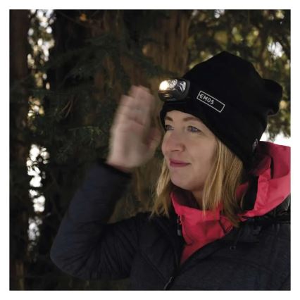 Lanternă frontală reîncărcabilă LED/USB 1200 mAh