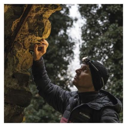 Lanternă frontală reîncărcabilă LED/USB 1200 mAh