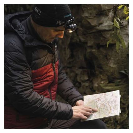 Lanternă frontală reîncărcabilă LED/USB 1200 mAh