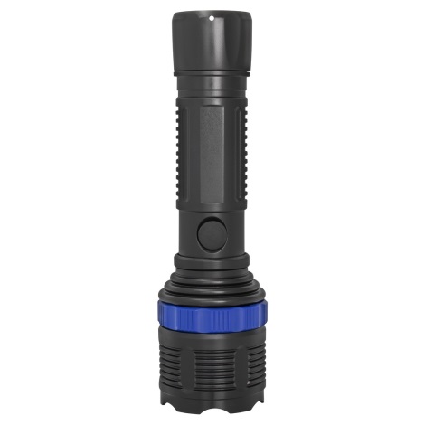 Lanternă LED/1W/3xAA IP22 negru/albastru Sencor