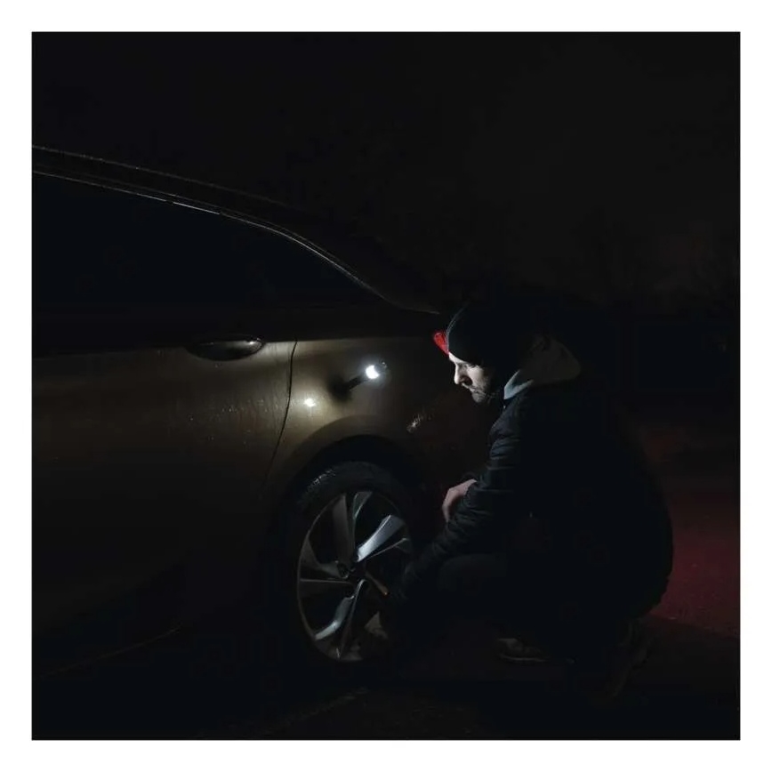 Lanternă LED COB/2xAA