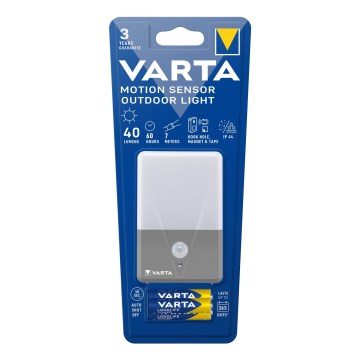 Lanternă LED de drumeție cu senzor Varta 16634101421 LED/3xAAA IP44