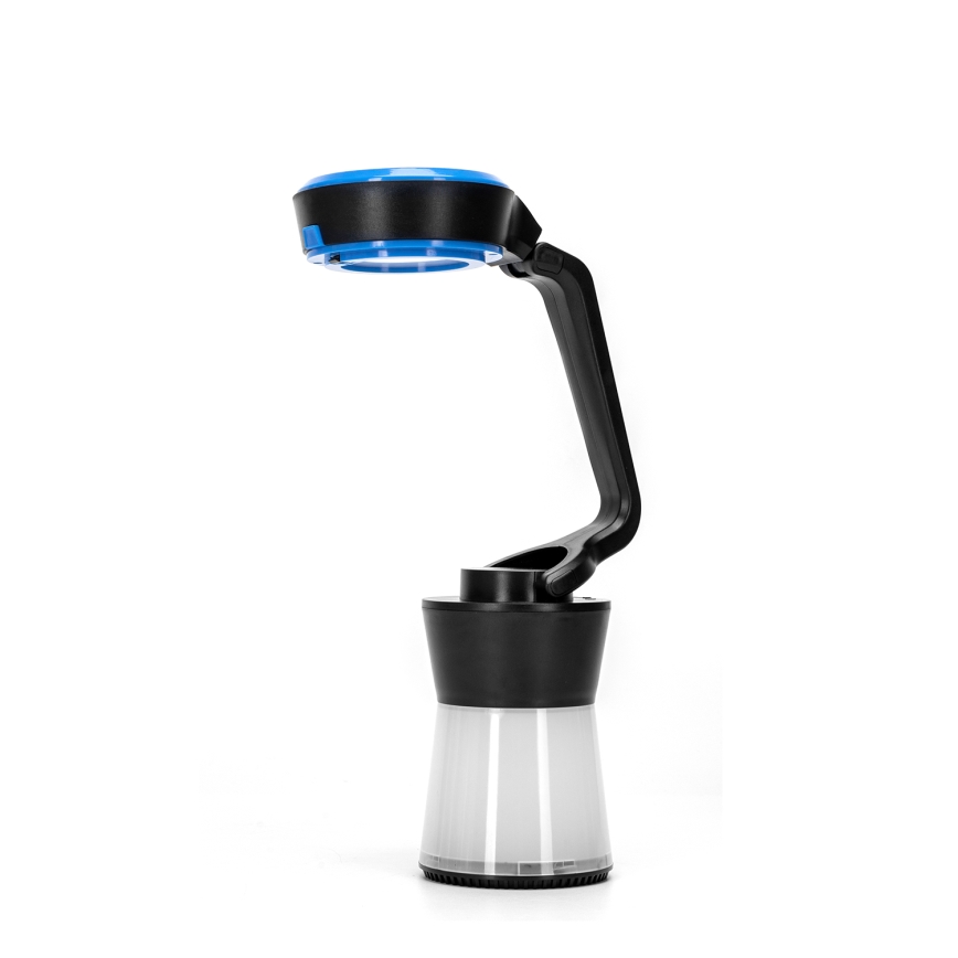 Lanternă LED dimabilă pentru drumeții 3 în 1 Aigostar LED/3xAA negru/albastru
