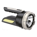 Lanternă LED reîncărcabilă 2x LED/3W/5V 210 lm 1200 mAh negru