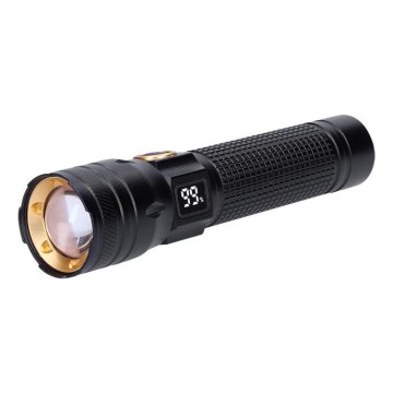 Lanternă LED reîncărcabilă, 3,7 V, 1200 mAh