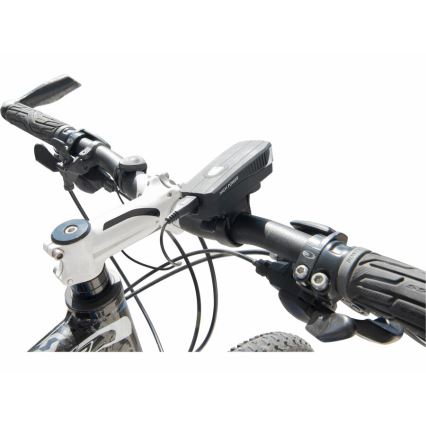 Lanternă LED reîncărcabilă cu claxon de bicicletă Extol LED/5W/1200mAh/3,7V IPX4