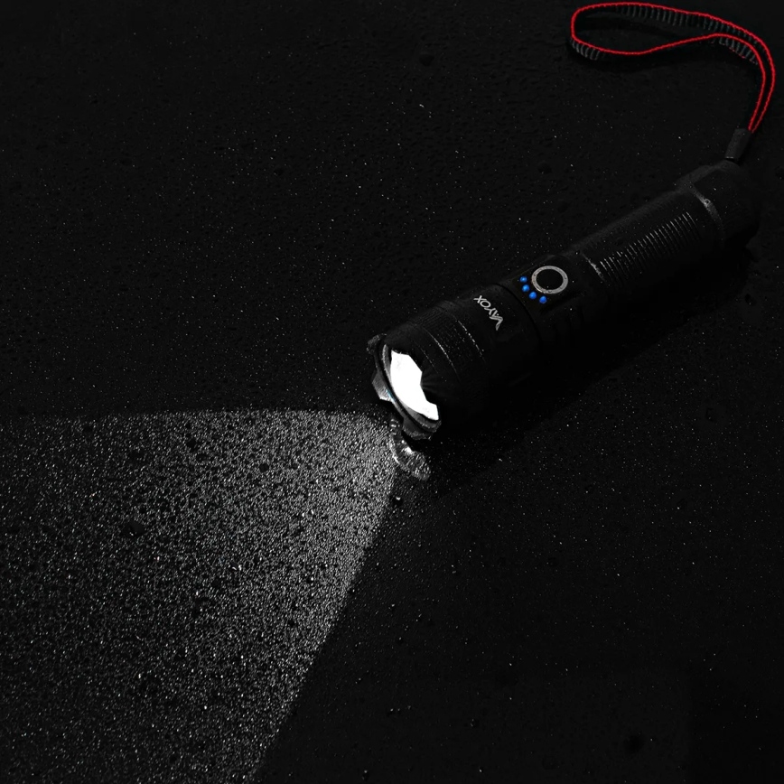 Lanternă LED reîncărcabilă dimabilă cu funcție de acumulator extern LED/10W/5V IPX4 600 lm 4 h 2000 mAh