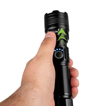 Lanternă LED reîncărcabilă dimabilă cu funcție de acumulator extern LED/10W/5V IPX4 600 lm 4 h 2000 mAh