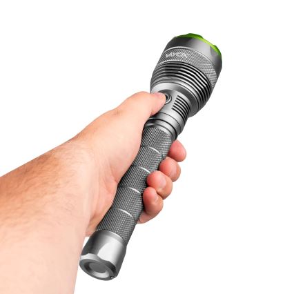 Lanternă LED reîncărcabilă dimabilă cu funcție de acumulator extern LED/5V IPX7 10000 lm 4 h 2600 mAh