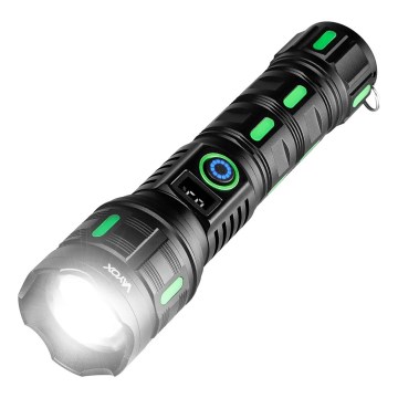 Lanternă LED reîncărcabilă cu reglaj al luminozității și funcție powerbank, 20W/5V, IP44, 1200 lm, 5000 mAh