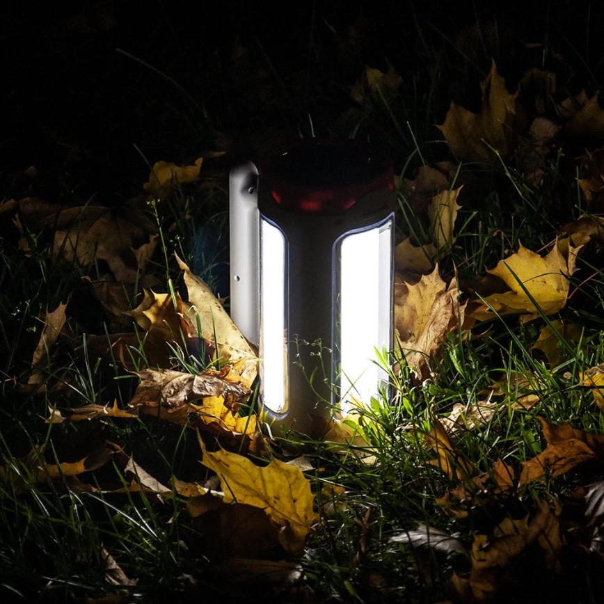 Lanternă LED reîncărcabilă dimabilă 2 în 1 cu funcție de acumulator extern LED/5W/230V 3500 mAh