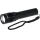 Lanternă LED reîncărcabilă din aluminiu, 3 W, 2000 mAh, IPX4, neagră