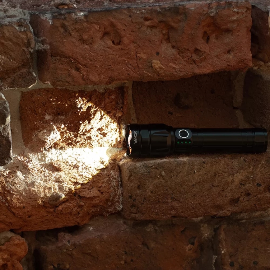 Lanternă LED reîncărcabilă dimabilă cu funcție de acumulator extern LED/30W/5V IPX5 1060 lm 12 h 5000 mAh