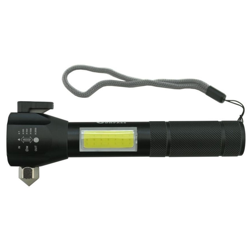 Lanternă LED reîncărcabilă LED/3W/5V 200 lm 1200 mAh