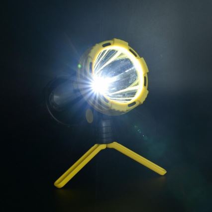 Lanternă LED reîncărcabilă LED/5W/4000mAh + LED/3W