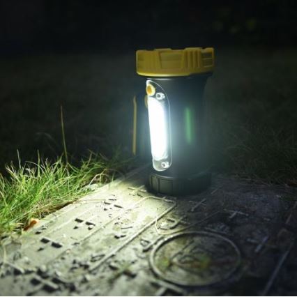 Lanternă LED reîncărcabilă LED/5W/4000mAh + LED/3W